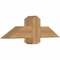 Ekena Millwork Eugene Smooth Timber Gable Bracket, Western Red Cedar, 36"W x 10"H x 5 1/2"D x 5 1/2"F, 7/12 Pitch GBW036X10X0606EUG00SWR - alternate 2